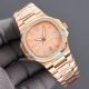 High Quality Replica Patek Philippe Nautilus Watch Rose Gold Face Rose Gold Band Diamonds Bezel 40mm (1)_th.jpg